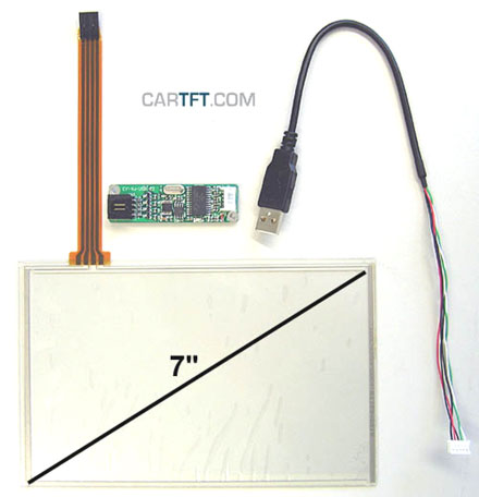 Car-PC TOUCHSCREEN-KIT USB 7"